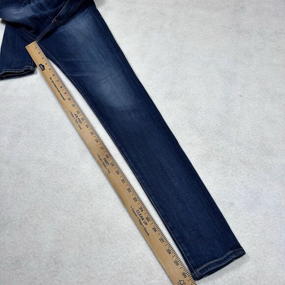 Adriano Goldschmied Jeans Womens 25R Farrah Skinny Ankle High Rise Dark Wash - Picture 10 of 15
